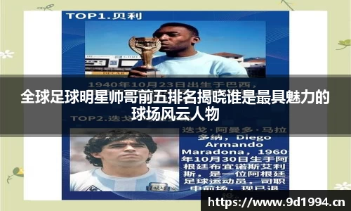 全球足球明星帅哥前五排名揭晓谁是最具魅力的球场风云人物